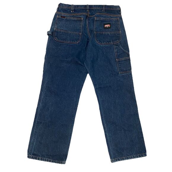 Key FR Mens Blue Jeans HRC2 Cotton Sze 36x32 Welding Workwear - Picture 7 of 10